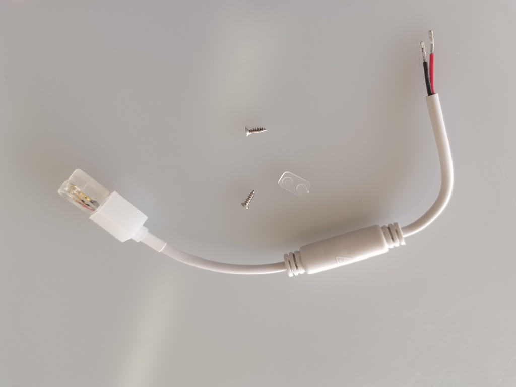 Connector kit con protector de tensión for AC200-240V color unico LED Strip Light / 10mm PCB / W12*H4.5mm