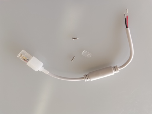 [GM00522] Connector kit con protector de tensión for AC200-240V color unico LED Strip Light / 10mm PCB / W12*H4.5mm